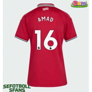 Manchester United Amad Diallo #16 Hemmatröja Kvinnor 2026-27 Kortärmad